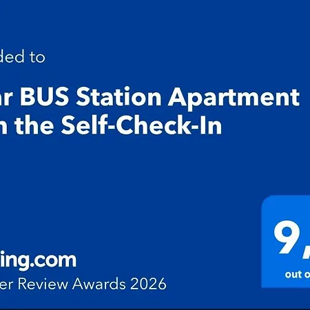 Near Bus Station With The Self-check-in דירה ברטיסלאבה